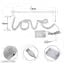 Pink Love Neon Led Light Sign for Love Room Decoration Accessory, Table Decoration, Gifts, Night Light ( USB + Battery )(PINK) || Love light lamp || Love Neon Lights || Love Lighting gift ||Love Lights || Love withe Neon Light - JN KART